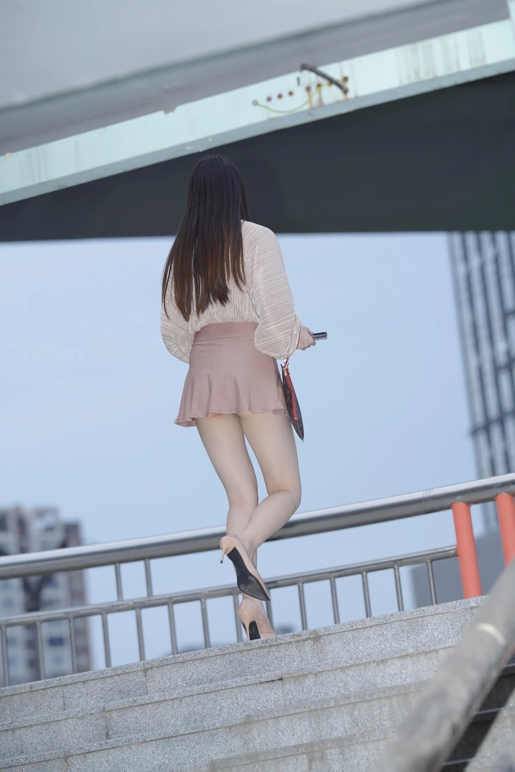 魔镜街拍 NO.167 可爱的粉色短裙小姐姐 [495P]插图9